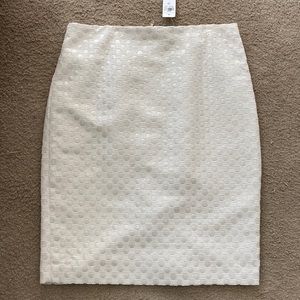 Ann Taylor metallic skirt